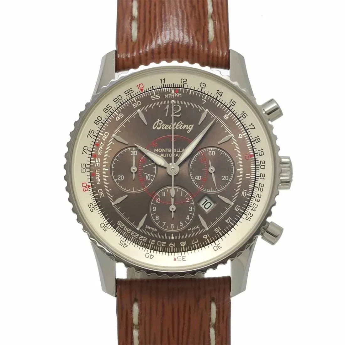 BREITLING NAVITIMER CHRONOGRAPH BROWN WATCH