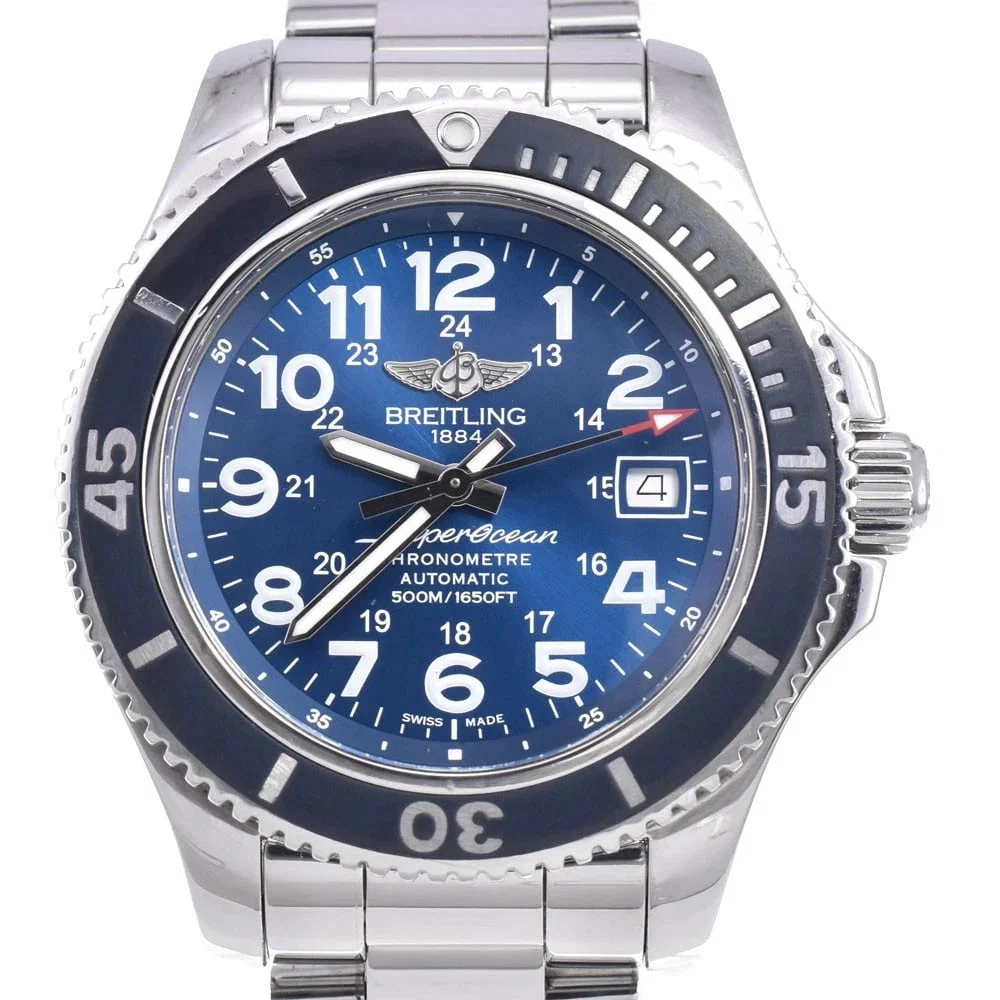BREITLING SUPER OCEAN BLUE WATCH