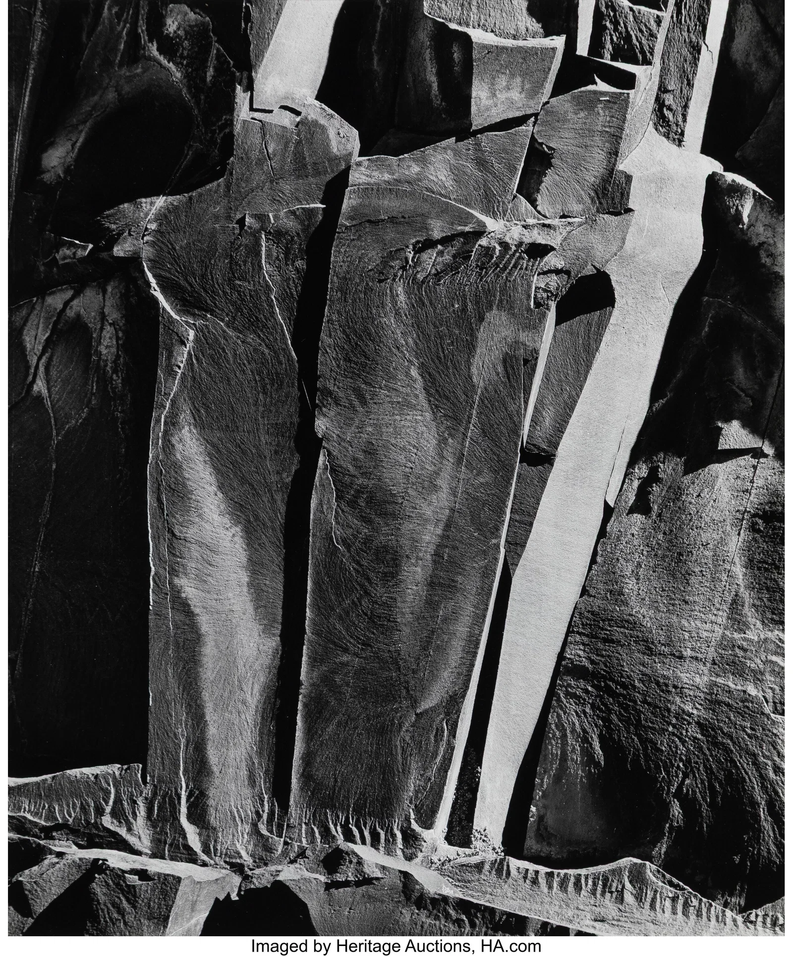 Brett Weston (American, 1911-1993) Rock Wall, 19