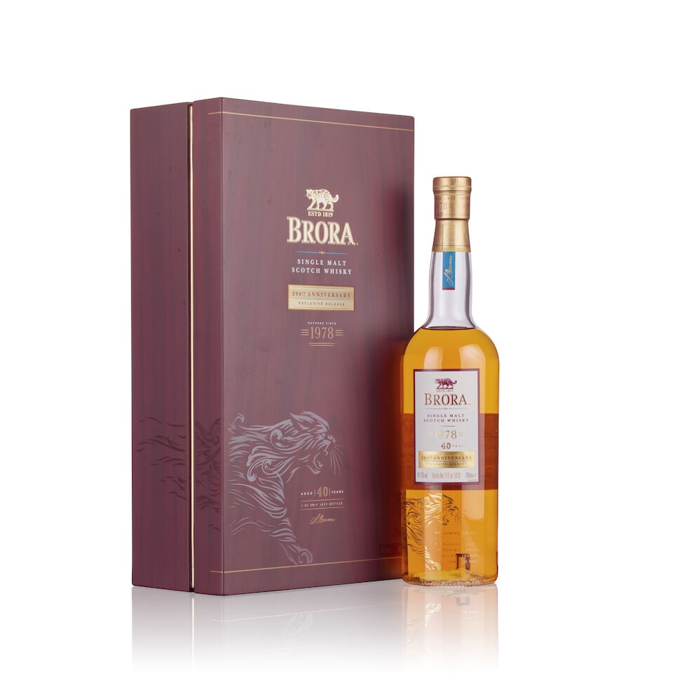 Brora 40 Year Old 200th Anniversary , 1978 (1x 70cl)