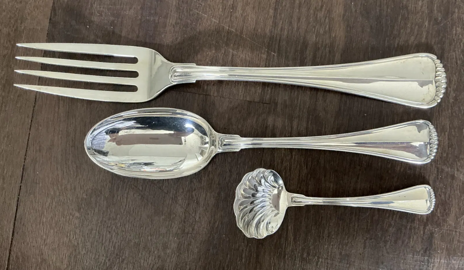 Buccellati Sterling Silver Milano Flatware Service Pcs 3