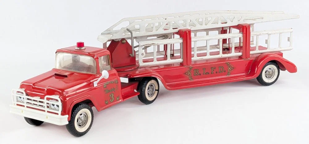 Buddy L Fire Department Aerial Ladder Fire Truck