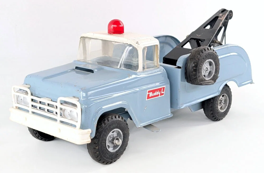 Buddy L Flat Tire Wrecker Truck