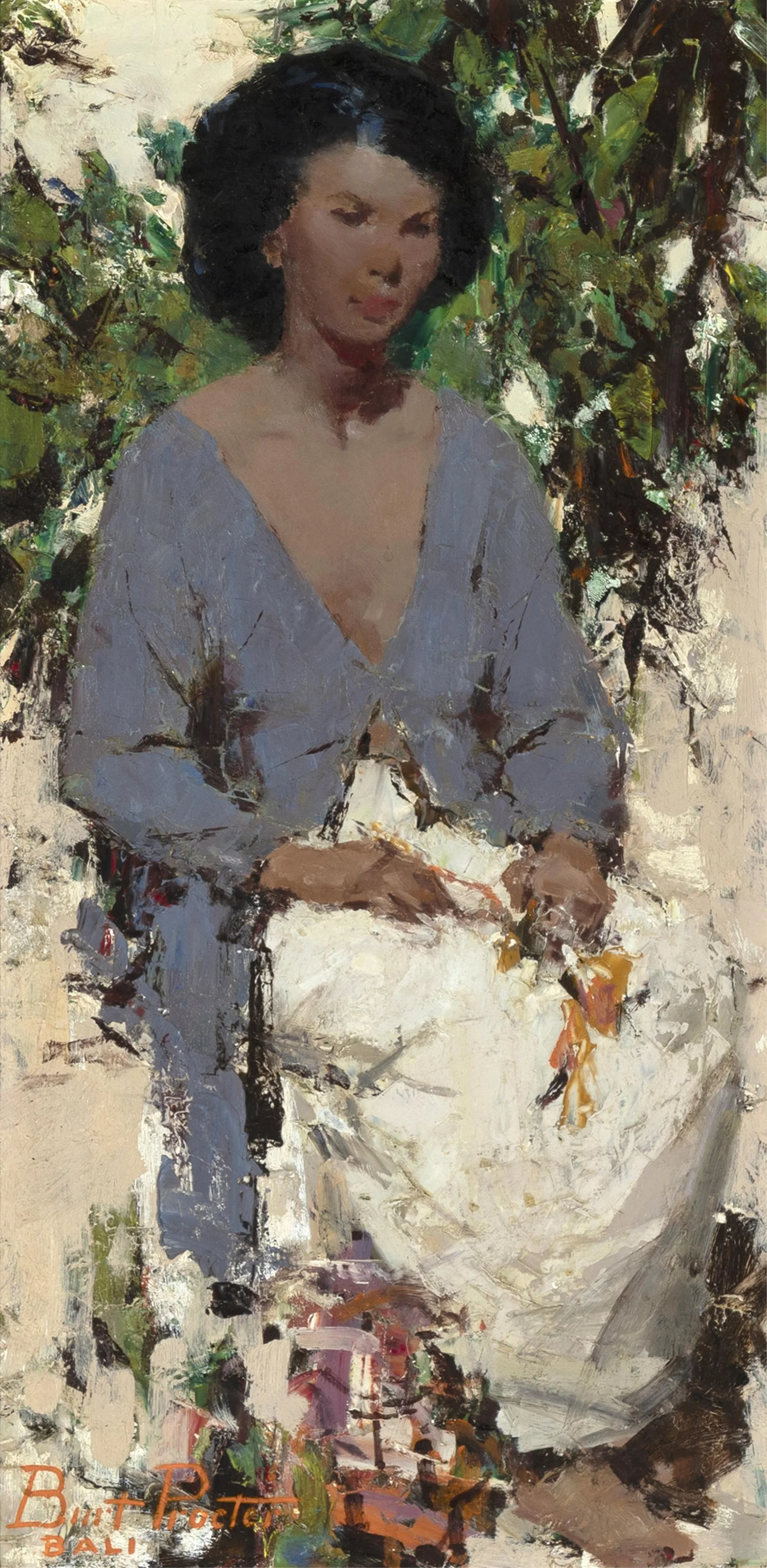 Burt Proctor, Untitled (Seated Woman)