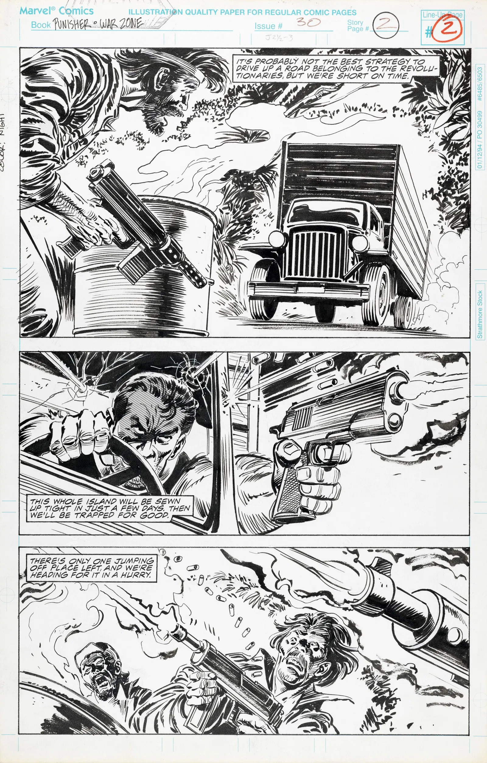 Buscema John - "Punisher: War Zone - Ring Of Fire", 1994