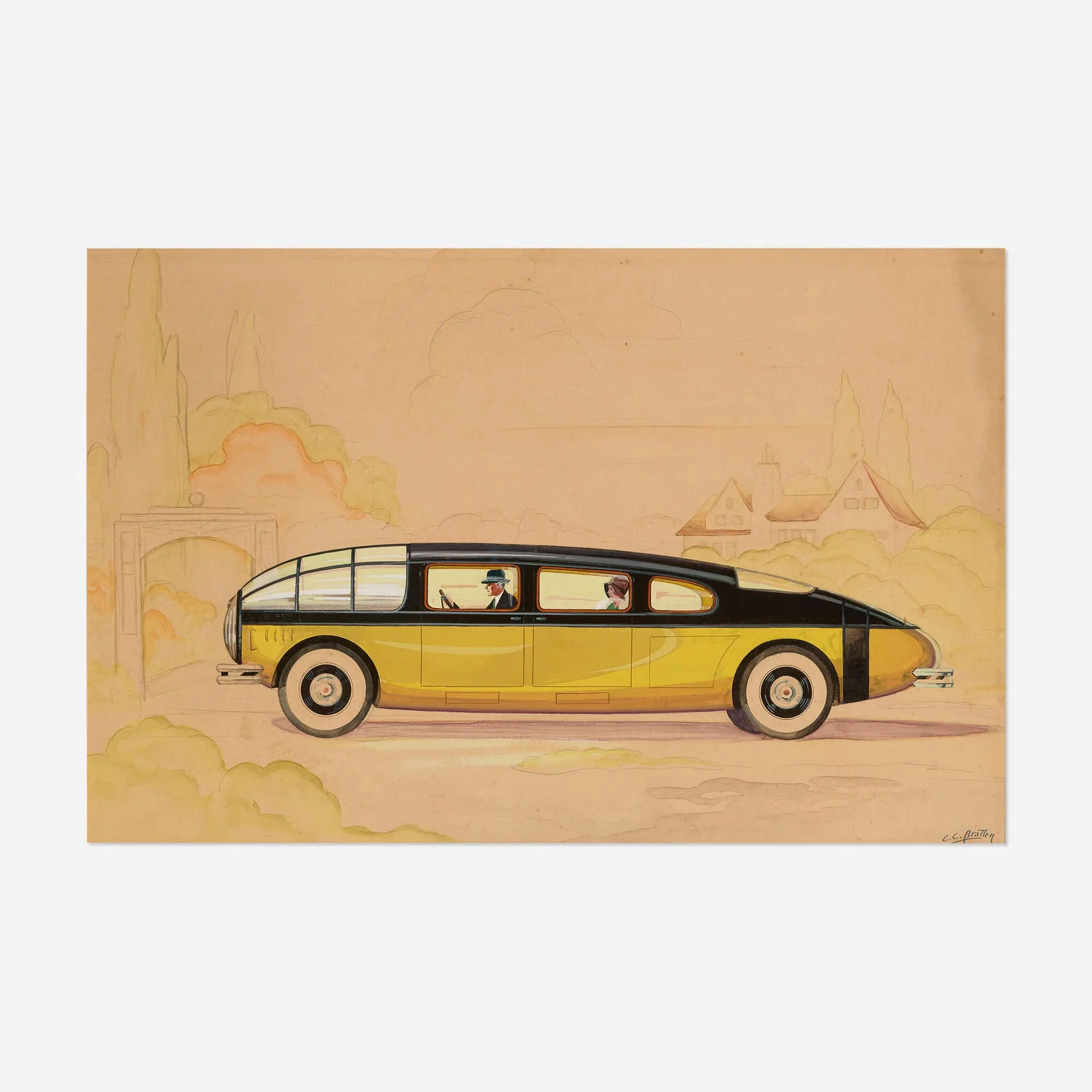 C.C. Bratten, Concept car rendering