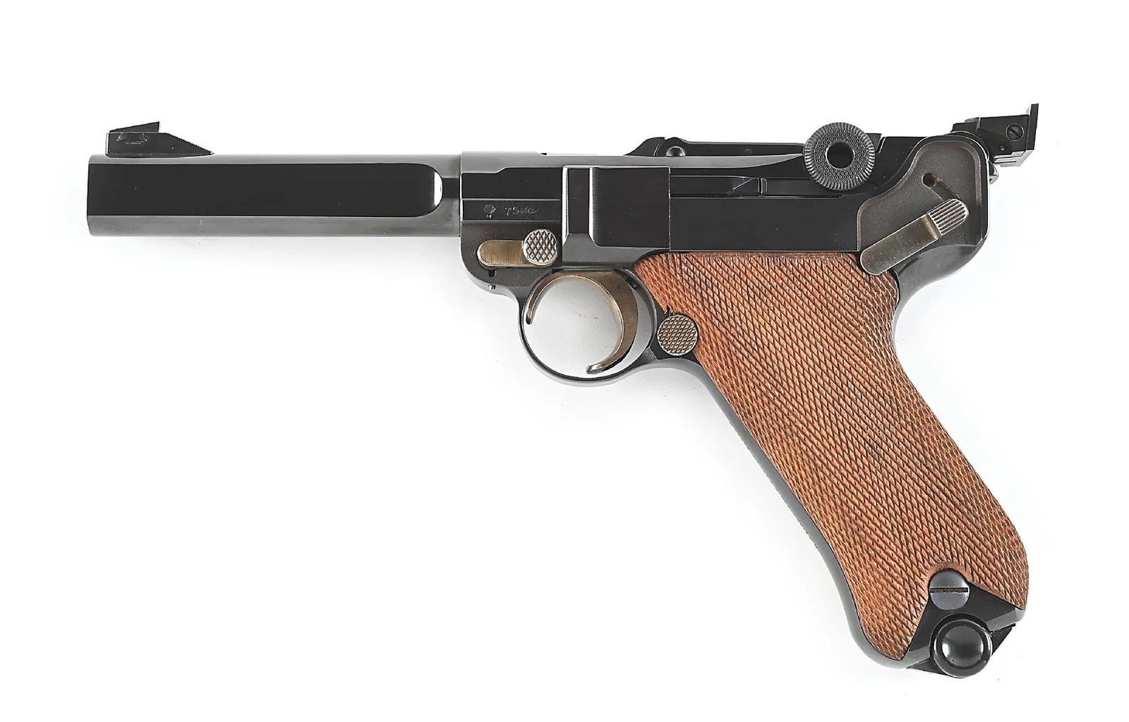 (C) RARE MAUSER PARABELLUM SPORT MODELL .30 LUGER SEMI-AUTOMATIC TARGET PISTOL WITH BOX.