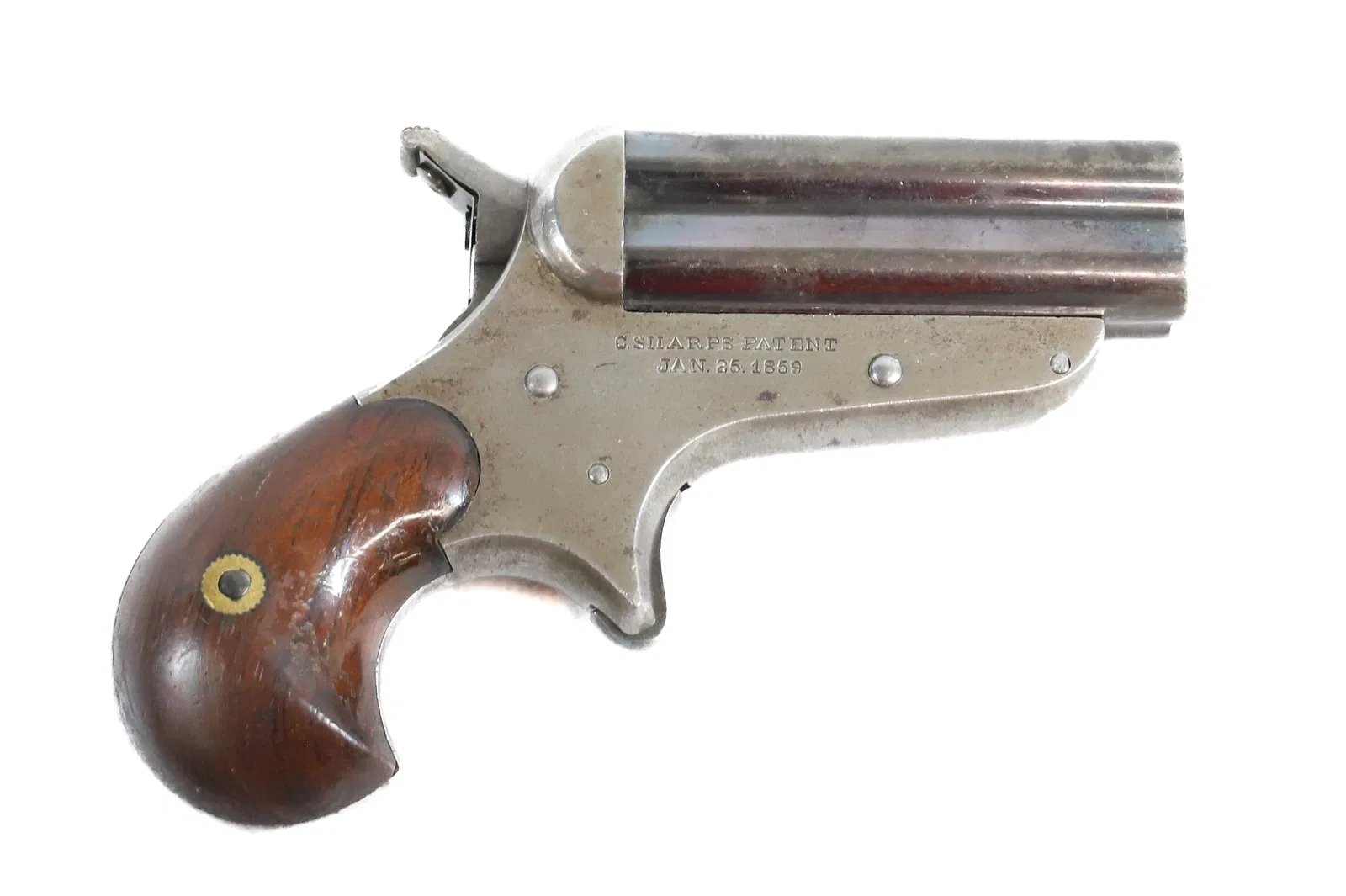 C. SHARPS MOIDEL 4 PEPPERBOX REVOLVER