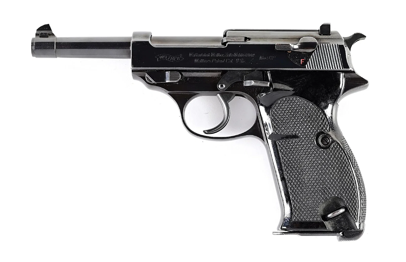 (C) SWEDISH CONTRACT WALTHER HP SEMI-AUTOMATIC PISTOL.