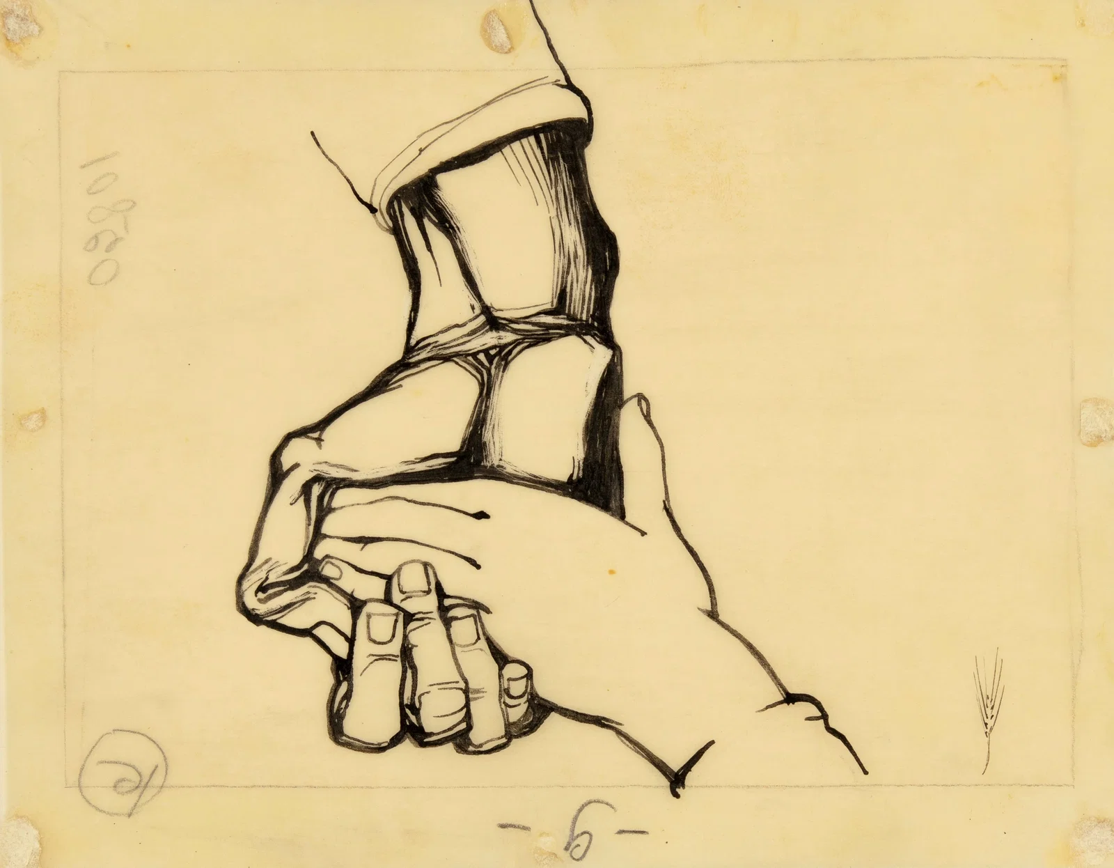 Cambellotti Duilio - "Padre e figlio", anni 20