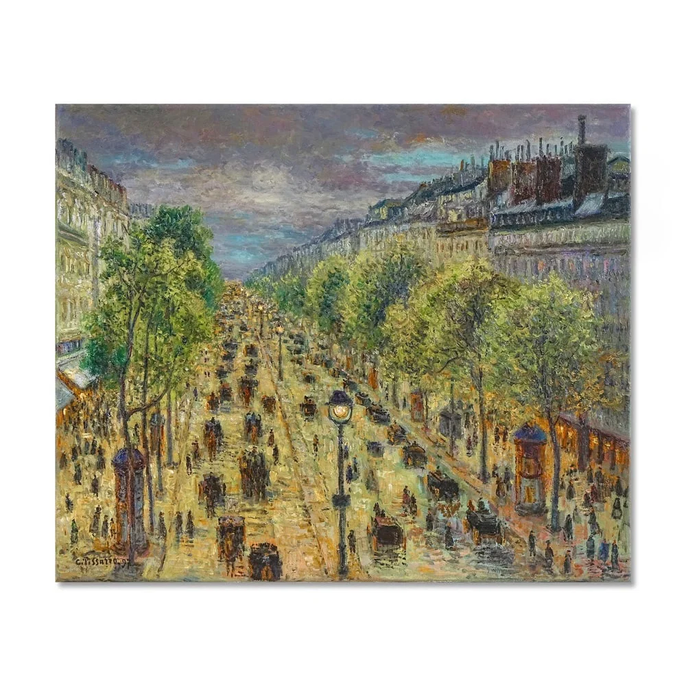 CAMILLE PISSARRO (1830-1903), ATTRIBUTED TO, OIL ON CANVAS