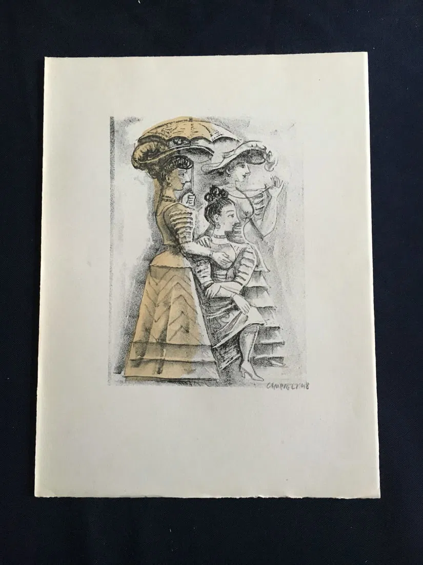 Campigli. Theseus. With 13 Lithographs.