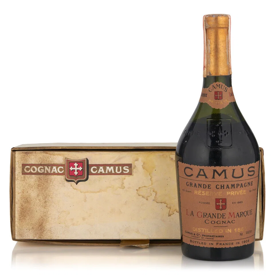 Camus Grand Champagne Cognac La Grande Marque Reserve Privee, 1863 (1 bottle, 4/5qt)