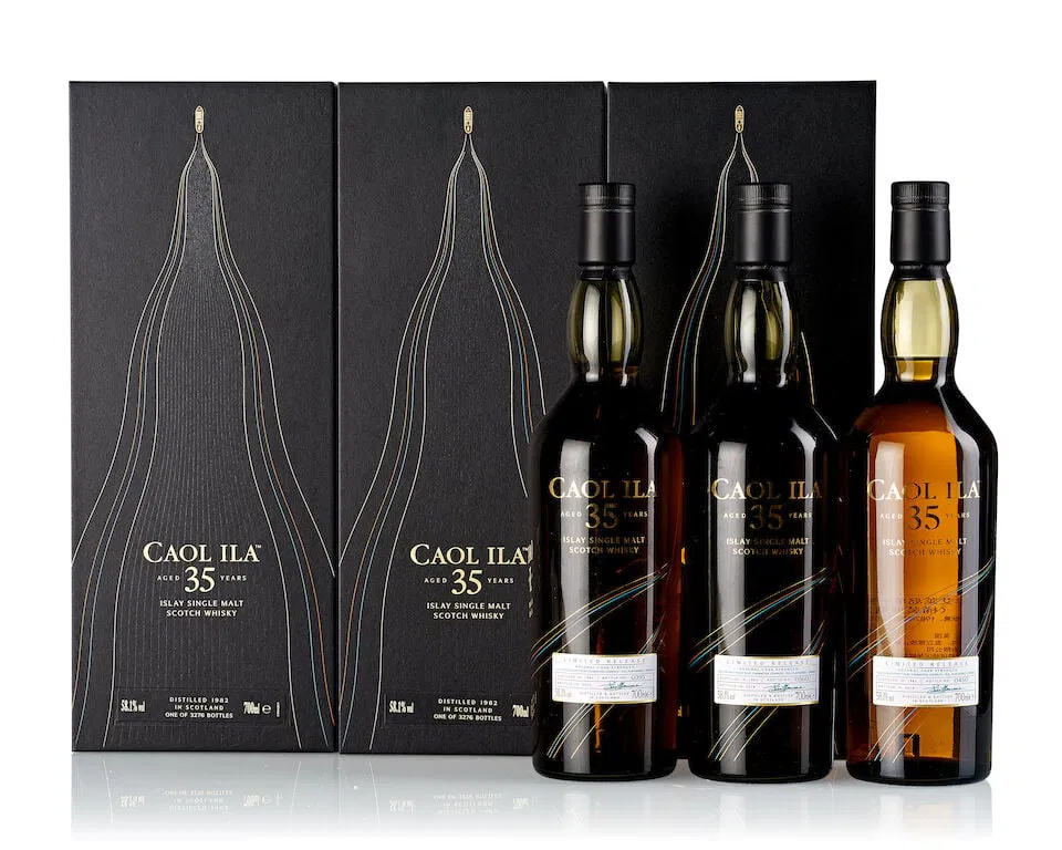 Caol Ila 35 Year Old, 1982 (3x 700ml)