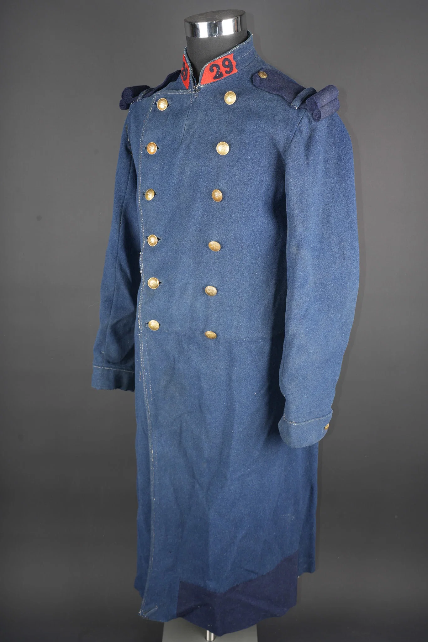 Capote 1877 29eme de ligne. Greatcoat, Model 1877, 29th Line Infantry Regiment