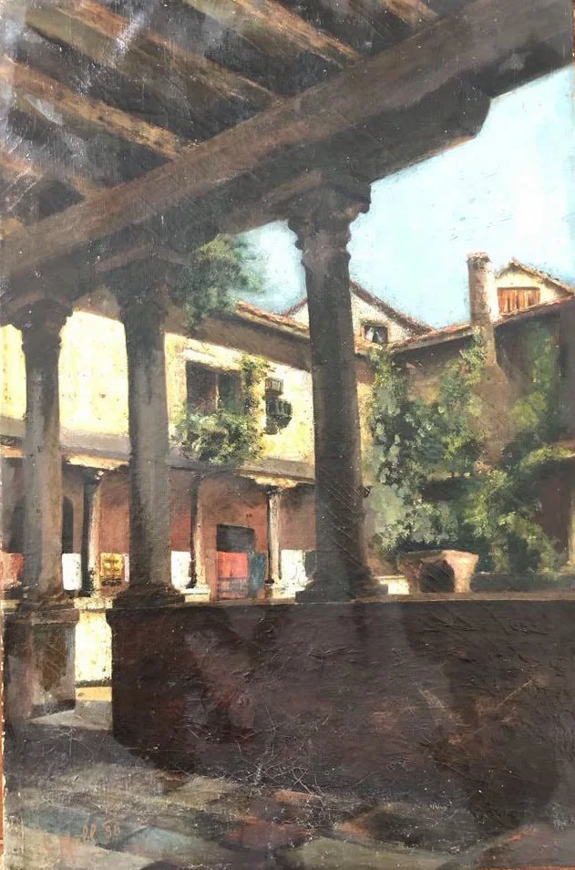 Carl Moll oil painting on canvas