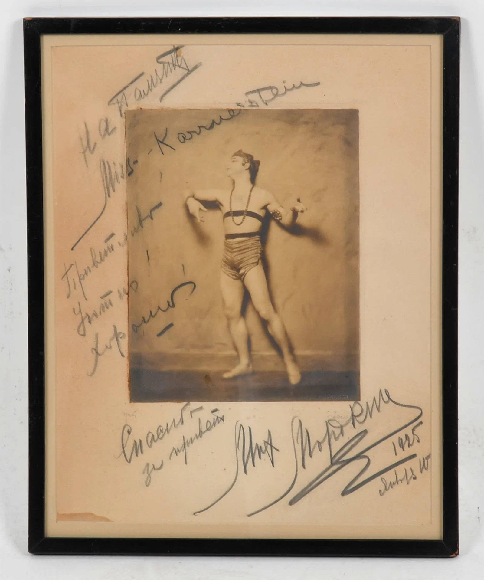 Carlo Leonetti (1895-1994) Photograph of a Ballet Dancer