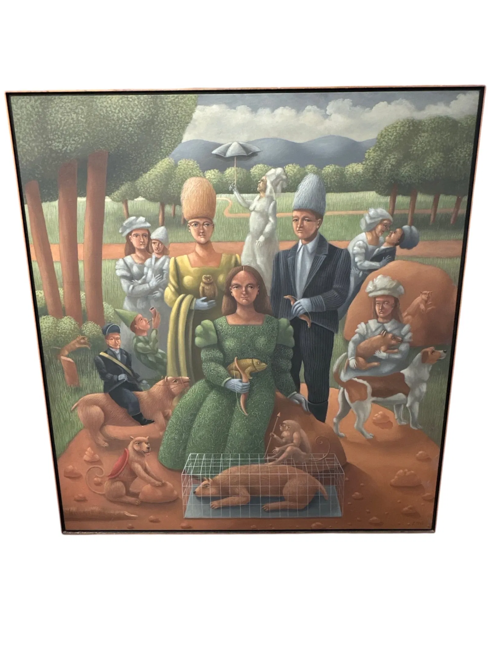 CARMELO NIÑO (Venezuelan, b. 1951) Oil on Canvas