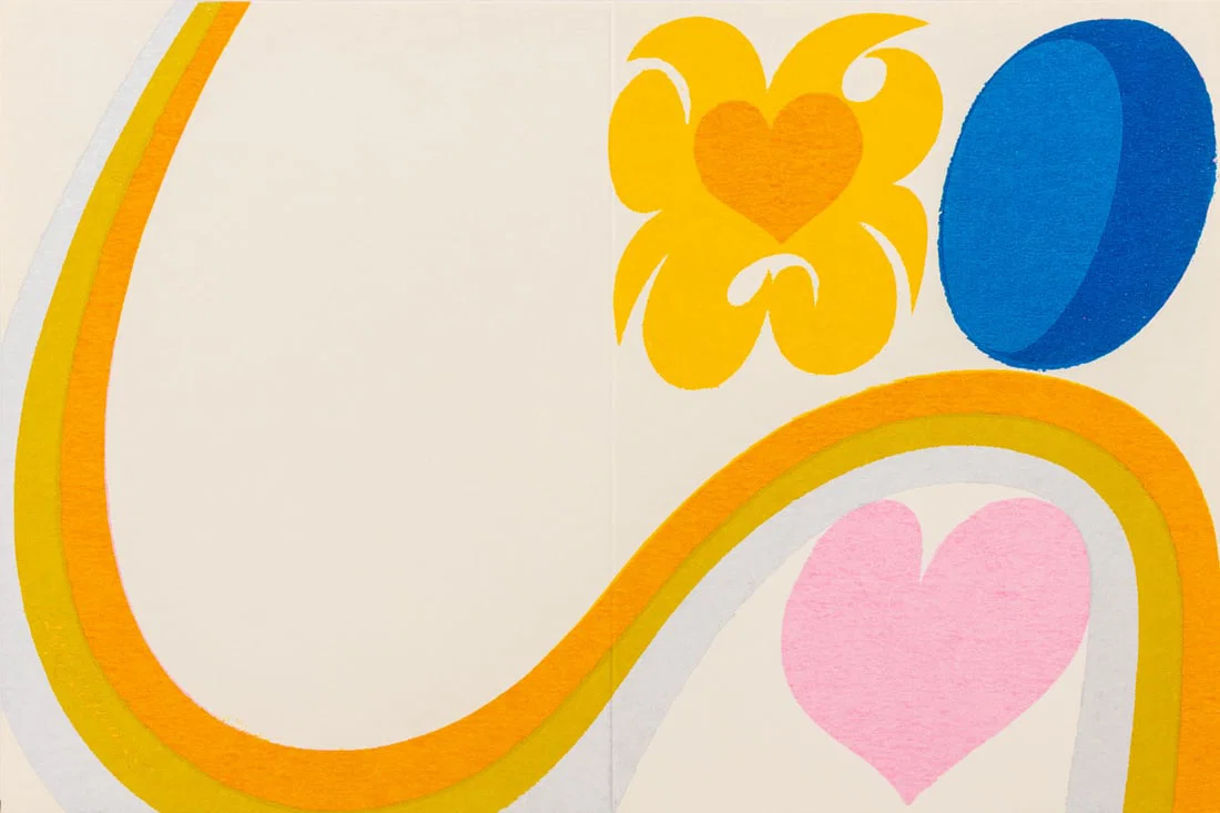 Carol Summers "Heartrise" Woodblock Print