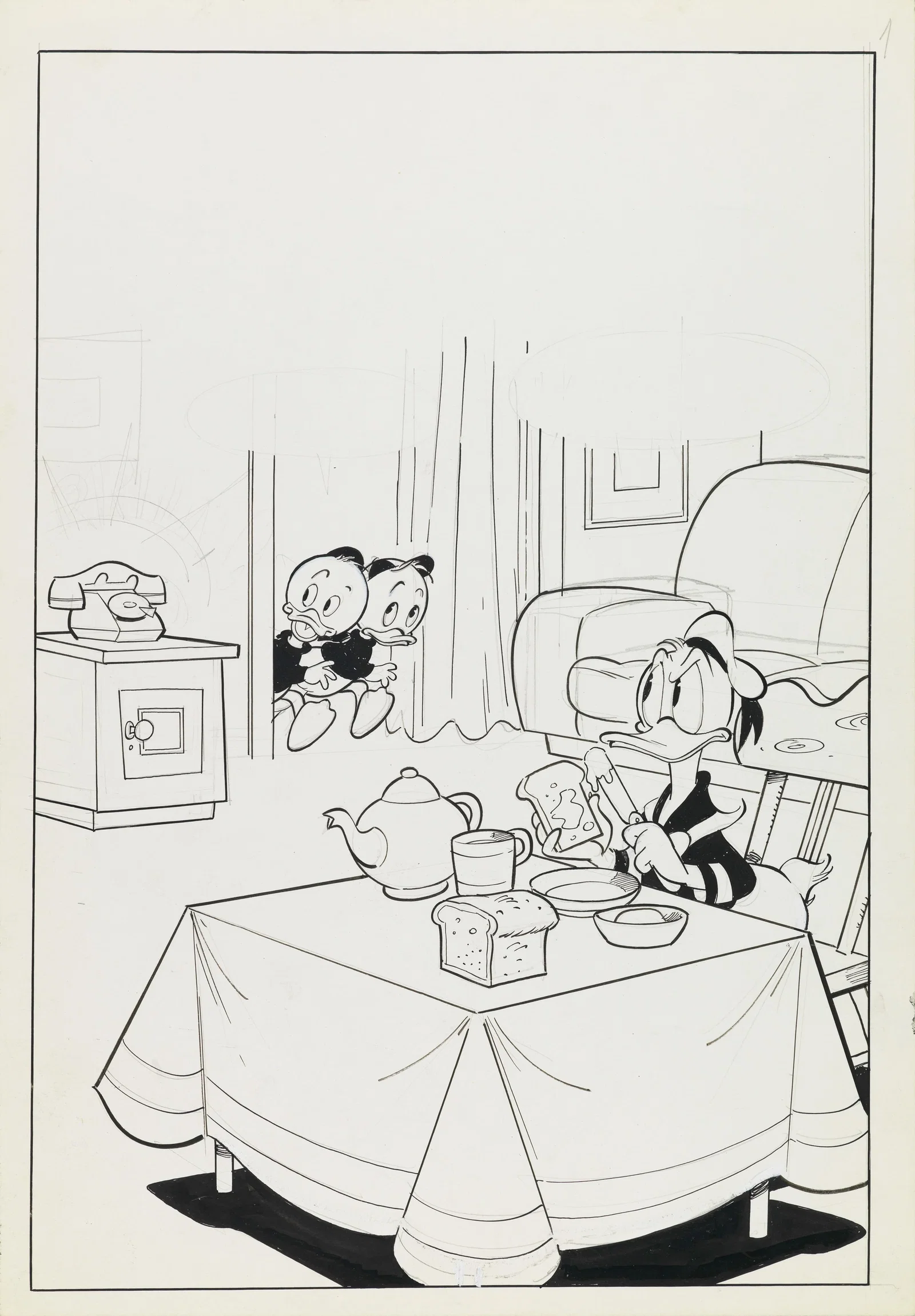 Carpi Giovan Battista - "Paperino", anni 70