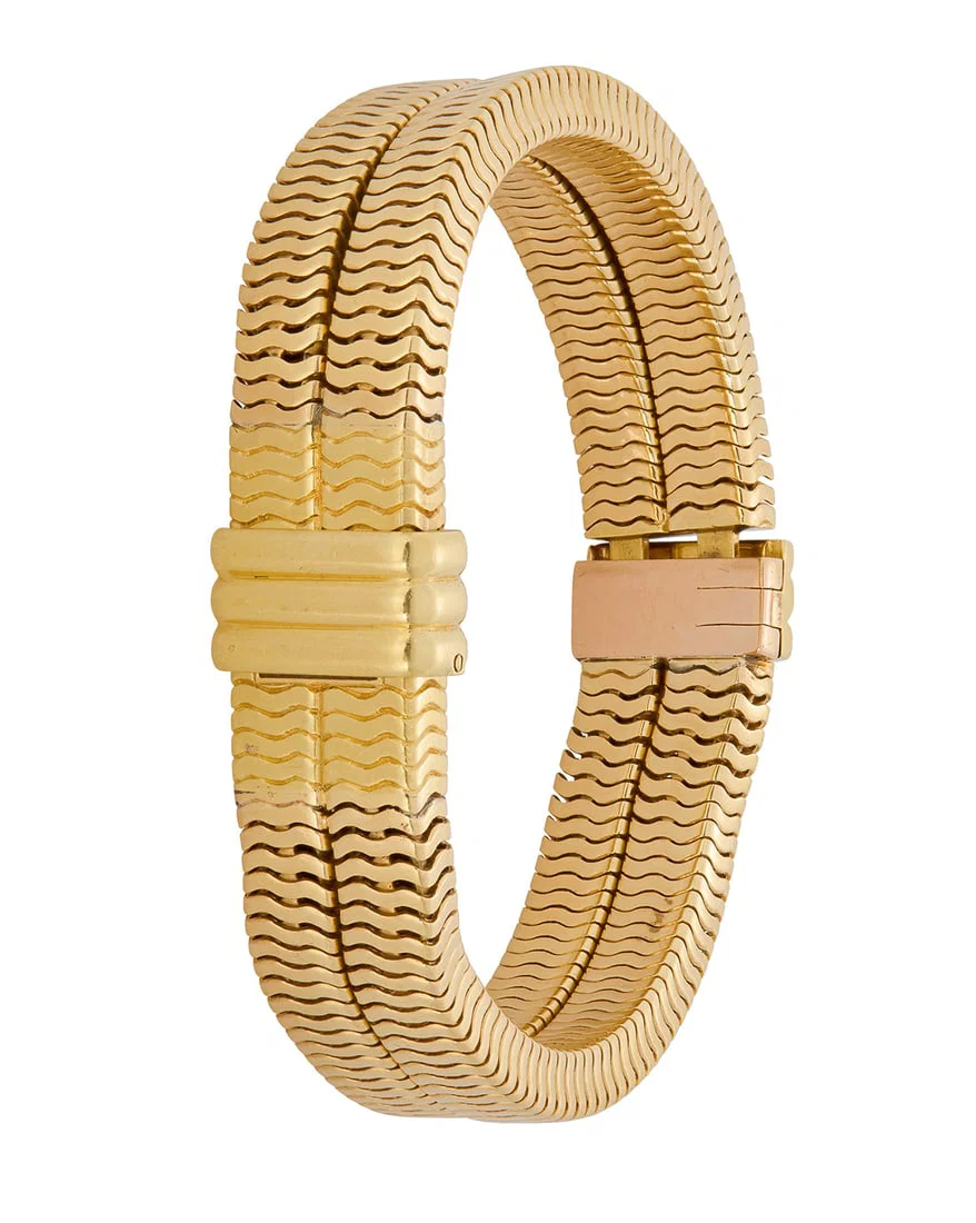 Cartier: An 18K Gold Surprise Watch