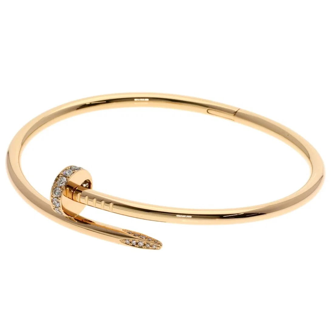 CARTIER JUSTE UN CLOU CLASSIC MODEL DIAMOND BRACELET