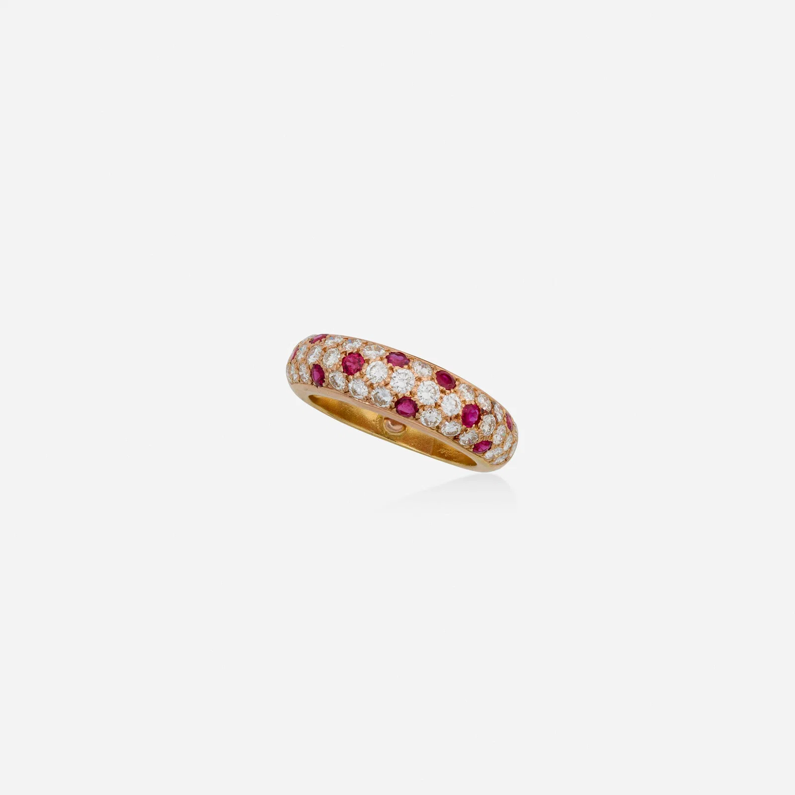 Cartier, 'Mimi' ruby, diamond, and gold ring