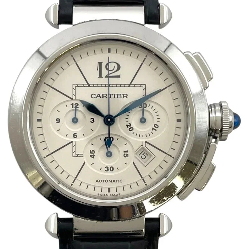 CARTIER PASHA CHRONOGRAPH IVORY