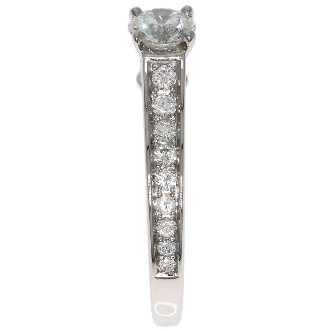 CARTIER SOLITAIRE RING PLATINUM PT950