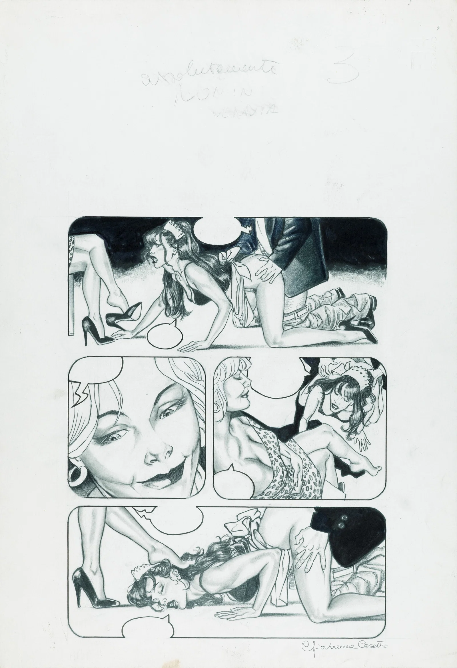 Casotto Giovanna - "La cameriera", anni 90