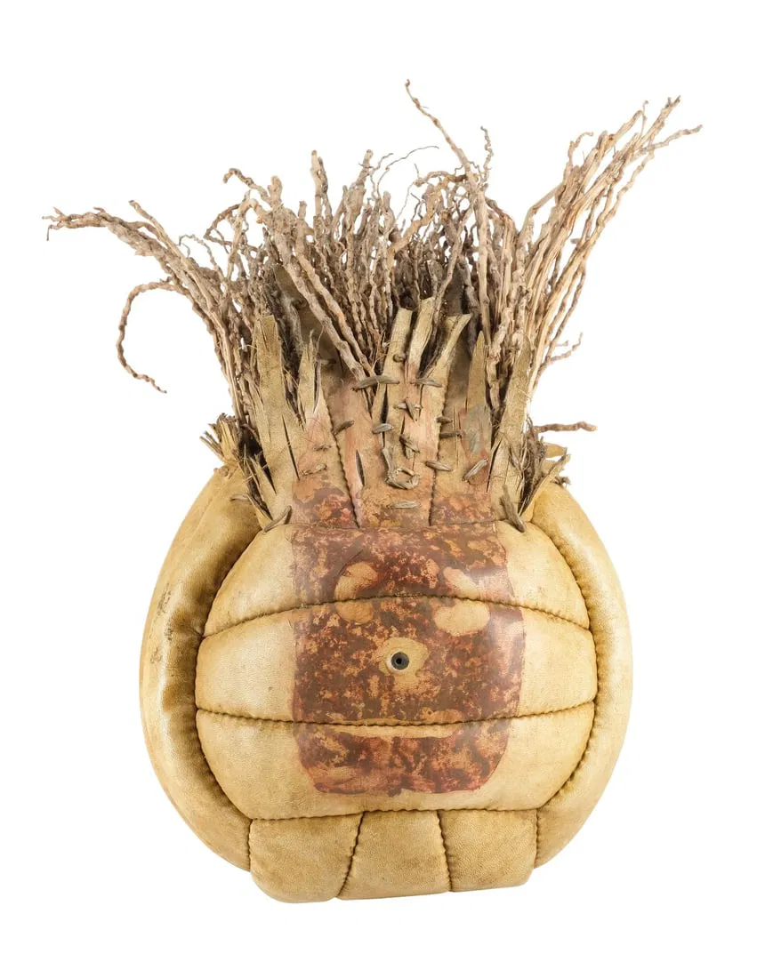 CAST AWAY (2000) - Chuck Noland's (Tom Hanks) Screen-Matched Wilson Volleyball