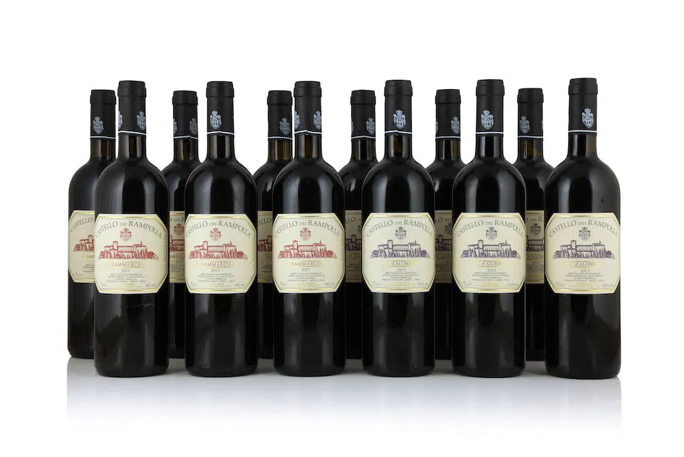 Castello dei Rampolla, Sammarco, 2013 (11 x 750ml) Castello dei Rampolla, d'Alceo, 2013 (6 x 75...