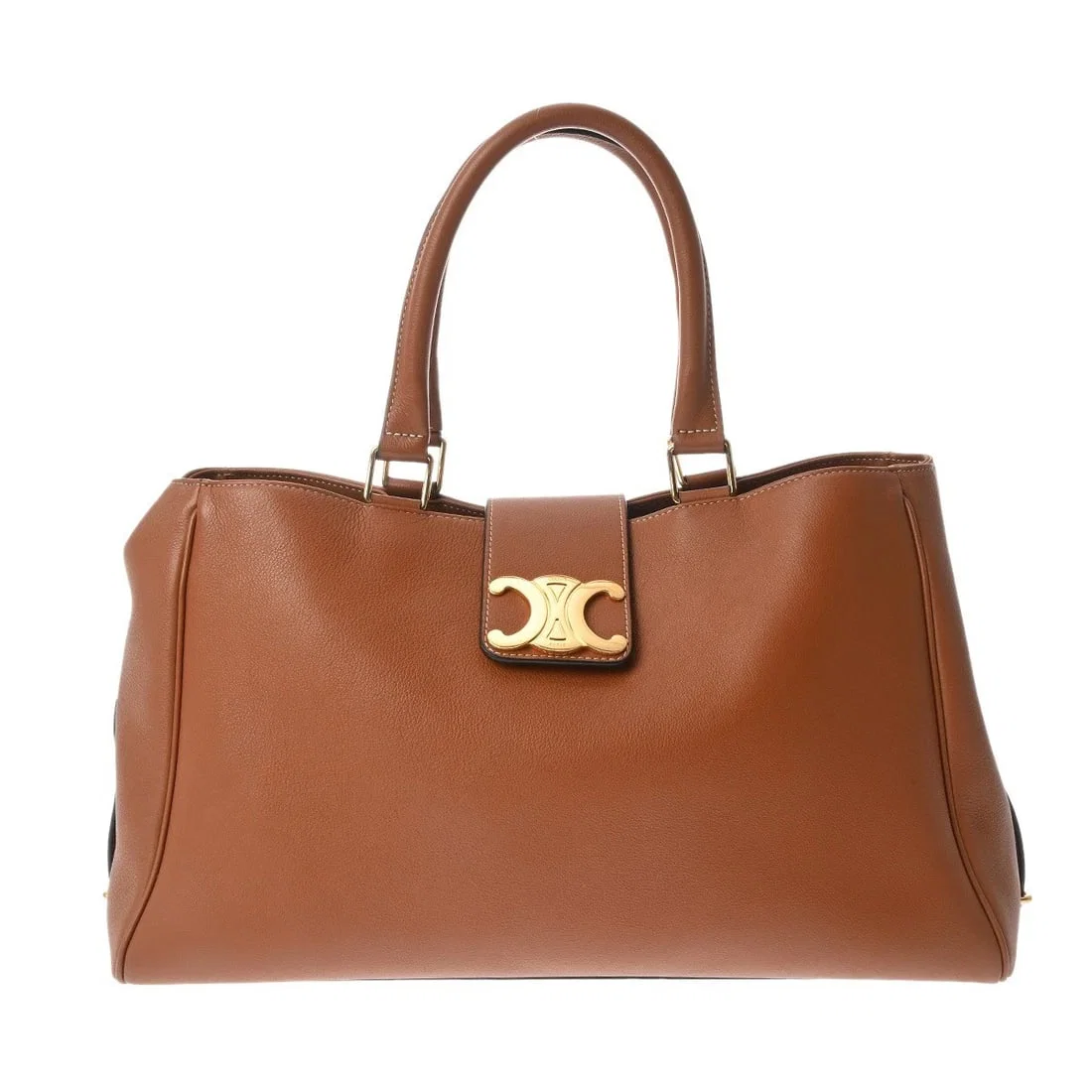 CELINE MEDIUM APOLLINE TAN HANDBAG