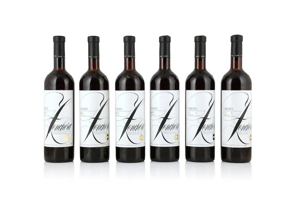 Ceretto, Barolo Zonchera, 1988 (11 x 750ml) Ceretto, Barolo Vigneto Zonchetta Brunate, 1968 (1 ...