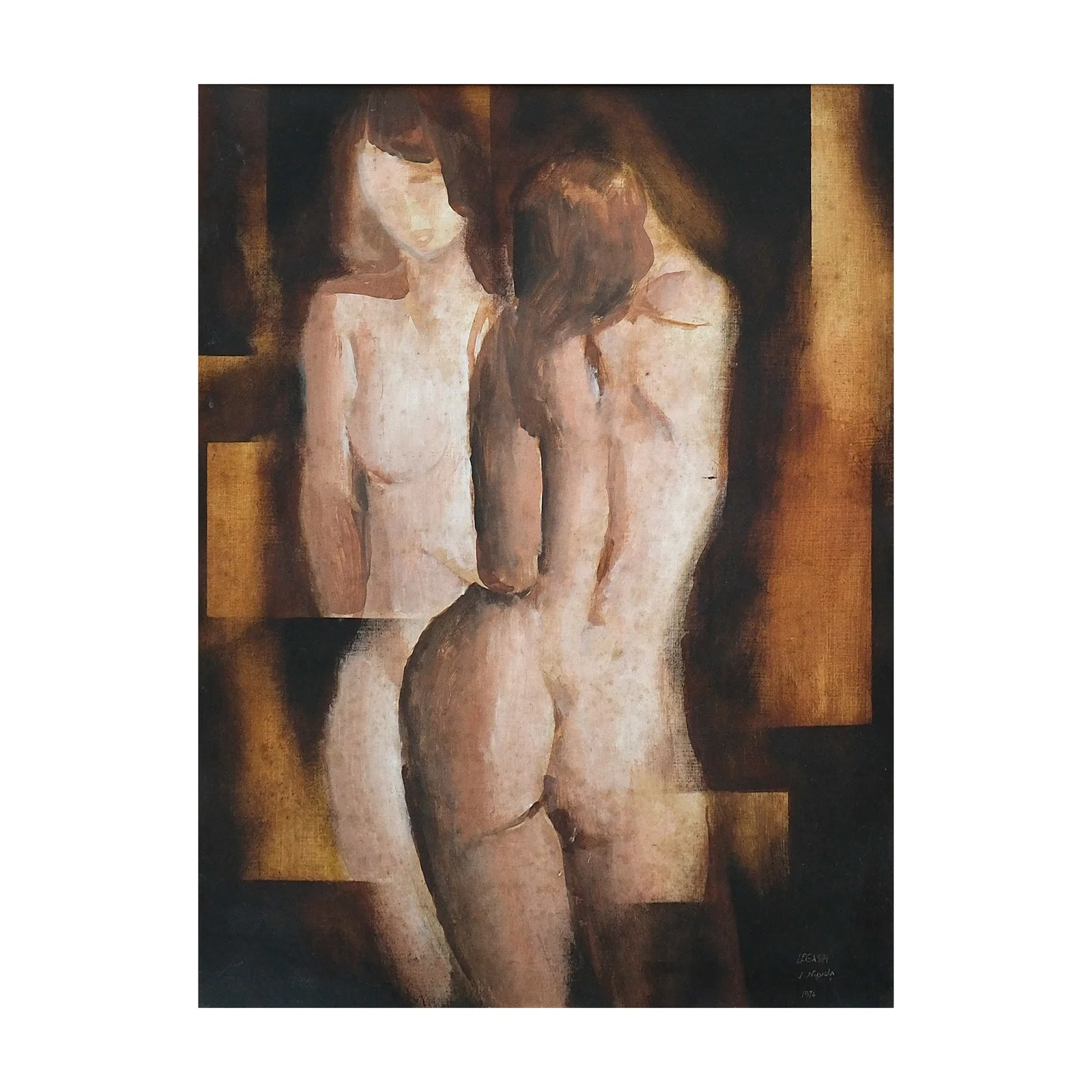 Cesar Legaspi (1917 - 1994) Justin Nuyda (1944 - 2022)