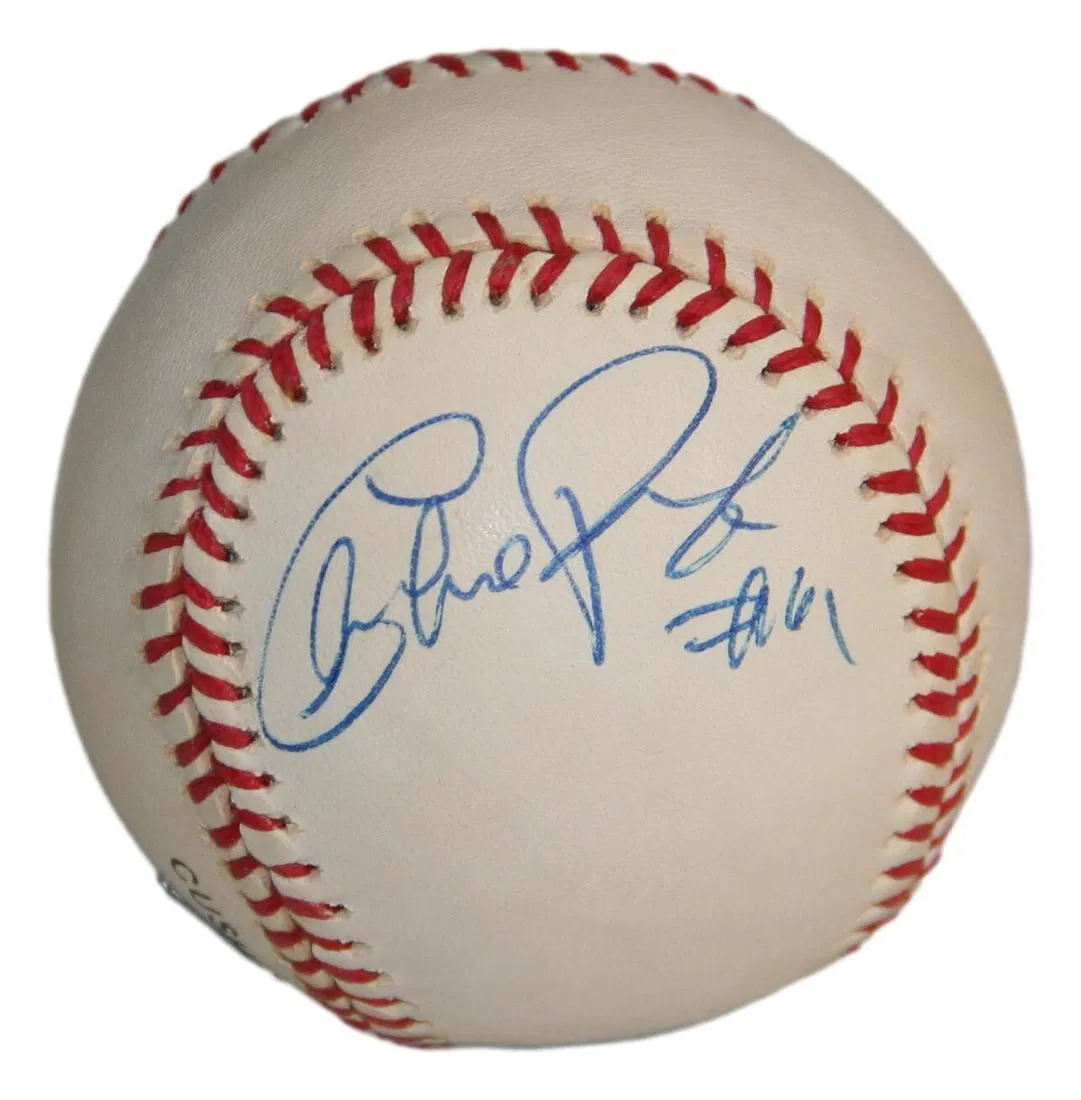 Chan Ho Park Autographed National League Baseball Dodgers Beckett Authenticated