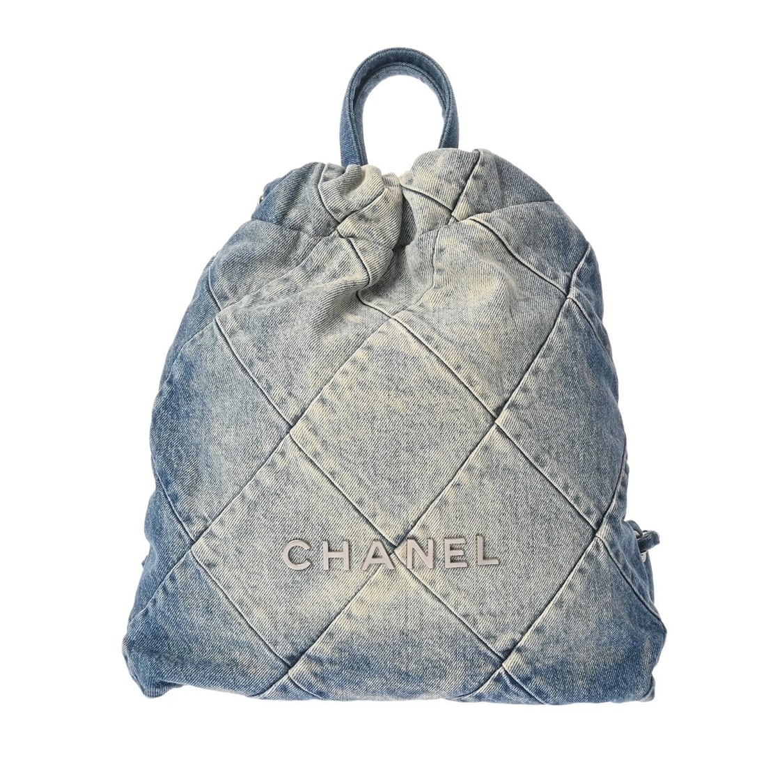 CHANEL BACKPACK MATRASSE DENIM BLUE BACKPACK