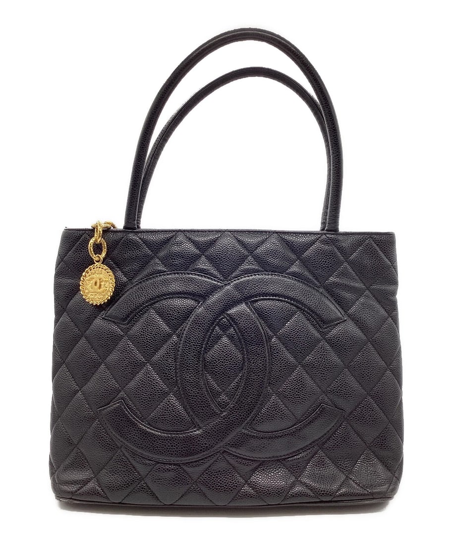 CHANEL CAVIAR SKIN TOTE BAG