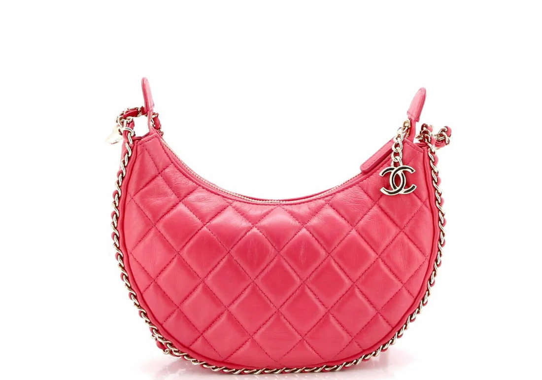 Chanel Chain Around Hook Hobo Shoulder Bag