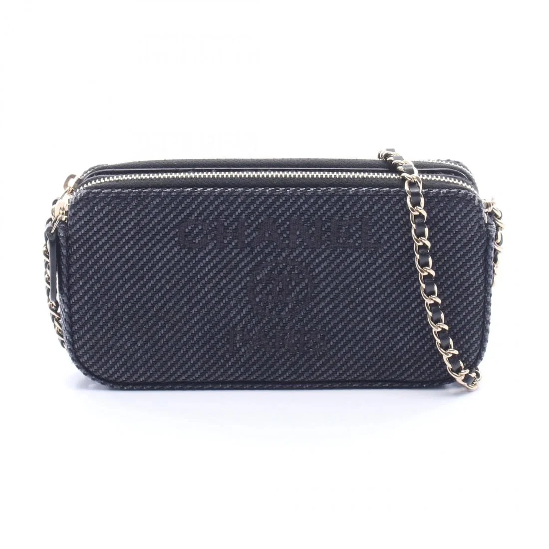 CHANEL DEAUVILLE CROSSBODY SHOULDER CHAIN BAG