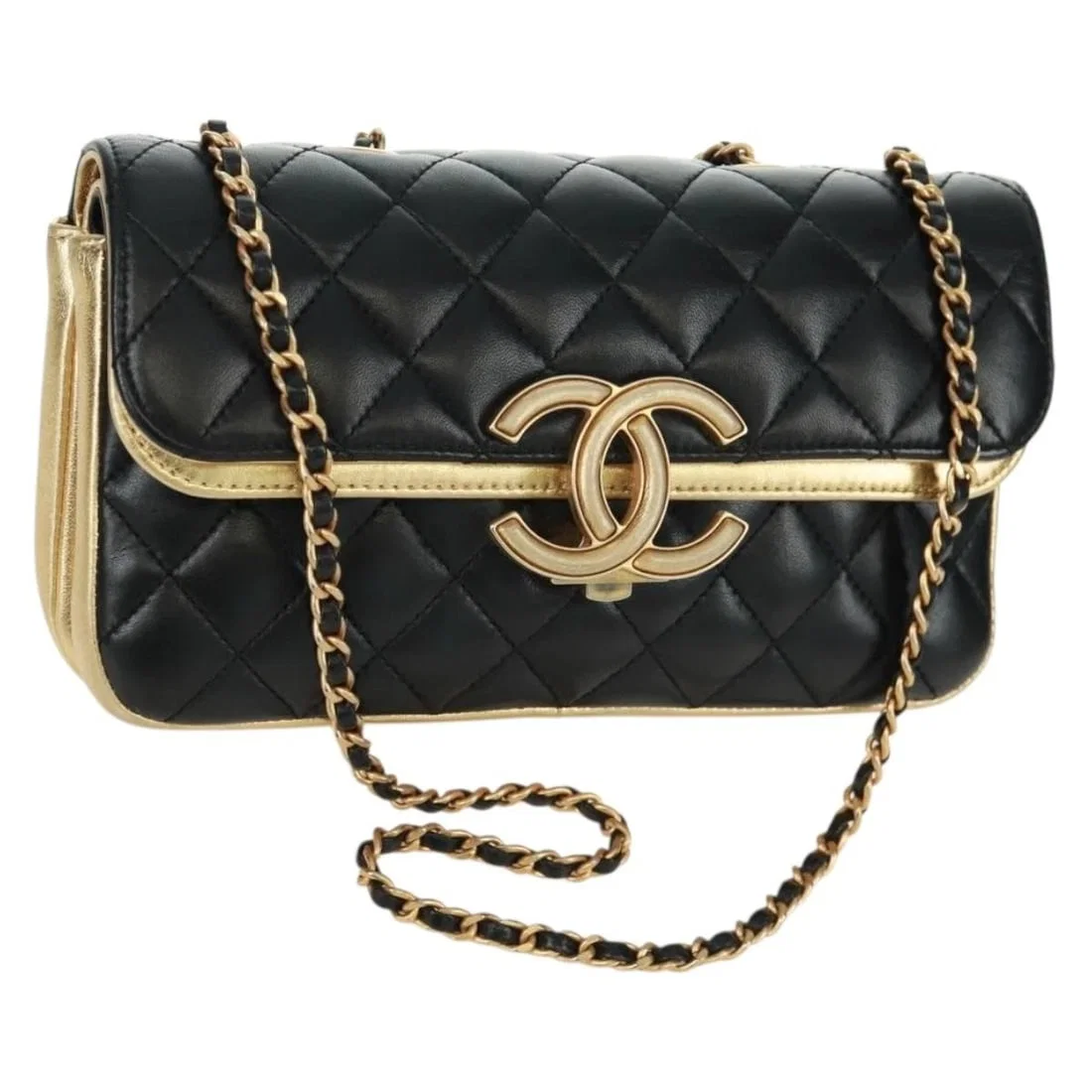 CHANEL DOUBLE FLAP MATELASSE23 CHAIN BAG LAMB