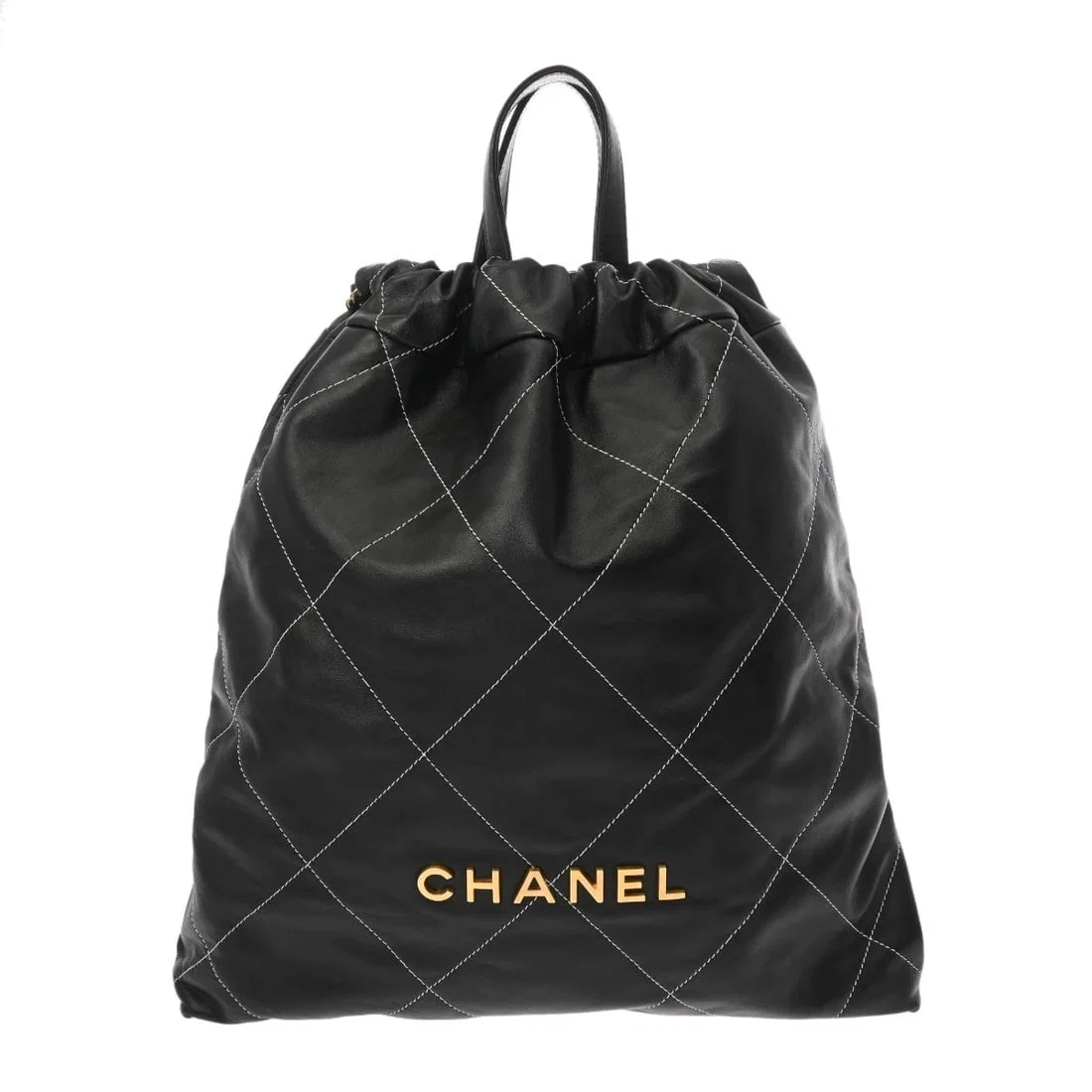 CHANEL LARGE BACKPACK BLACK BACKPACK