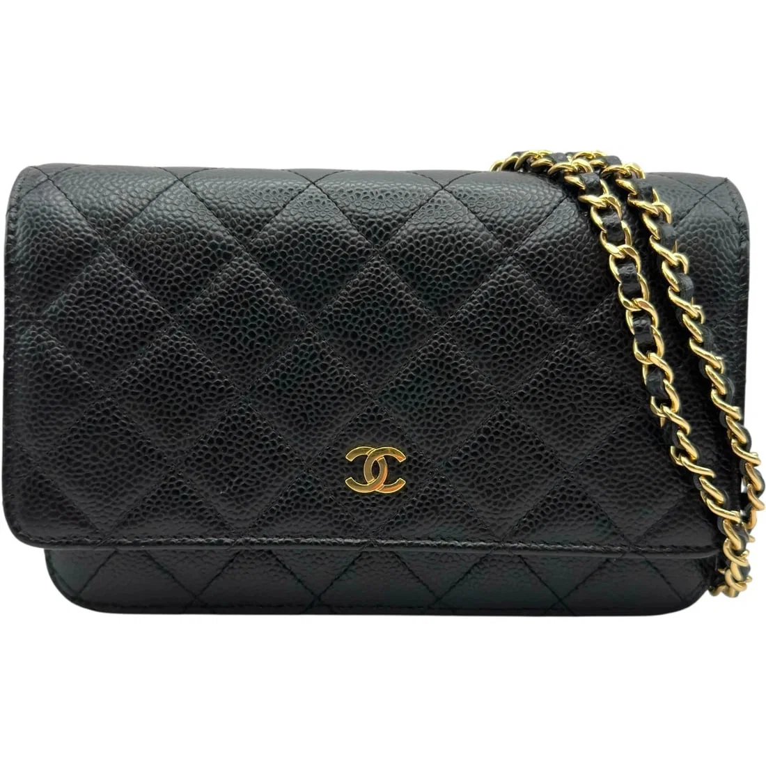 CHANEL MATELASSÉ CHAIN WALLET