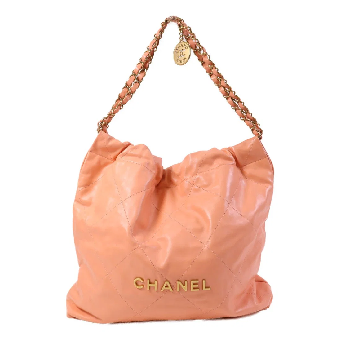 Chanel Medium Pink Calfskin AS3261 Shoulder Bag with Gold Hardware