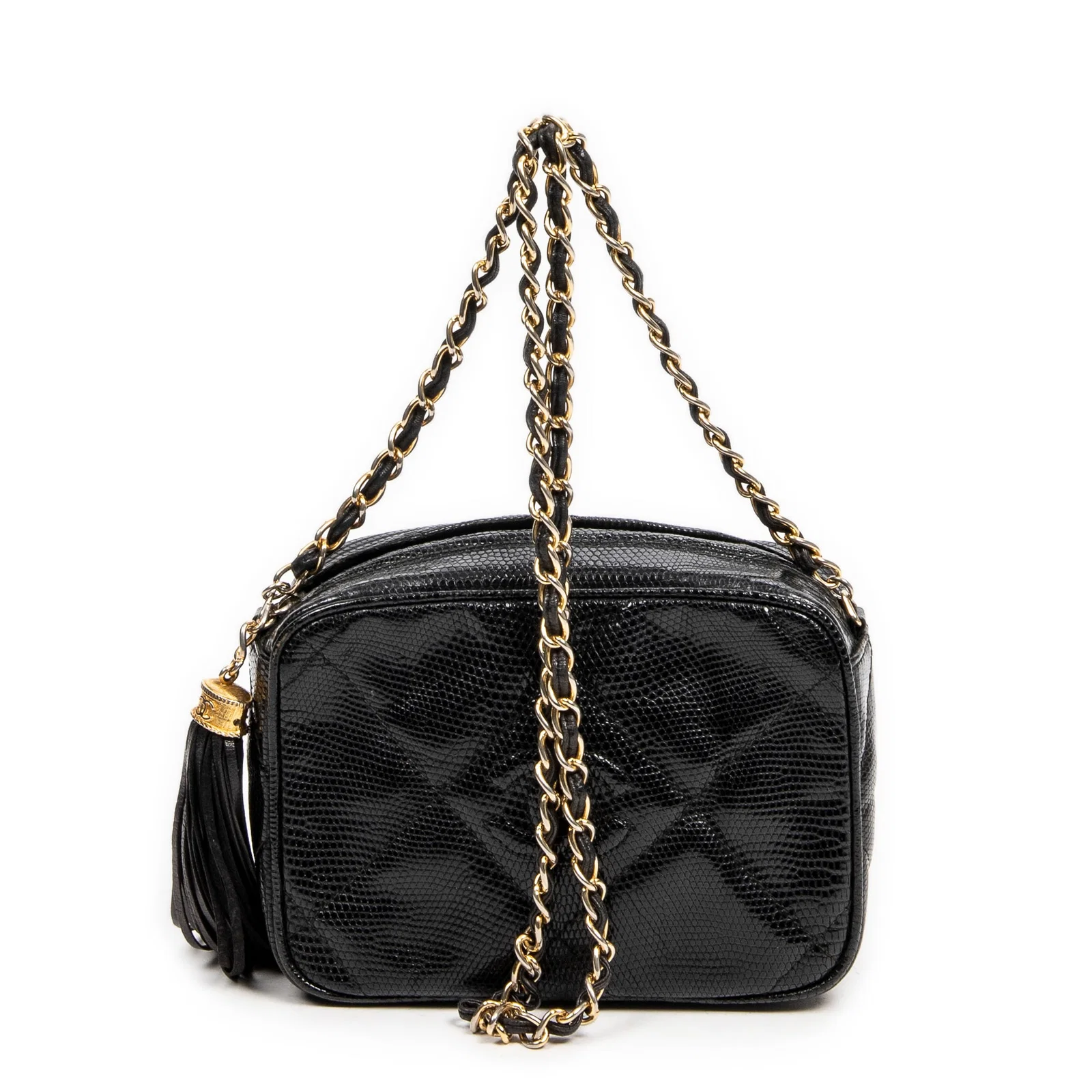 Chanel Mini Camera Tassel Shoulder Bag