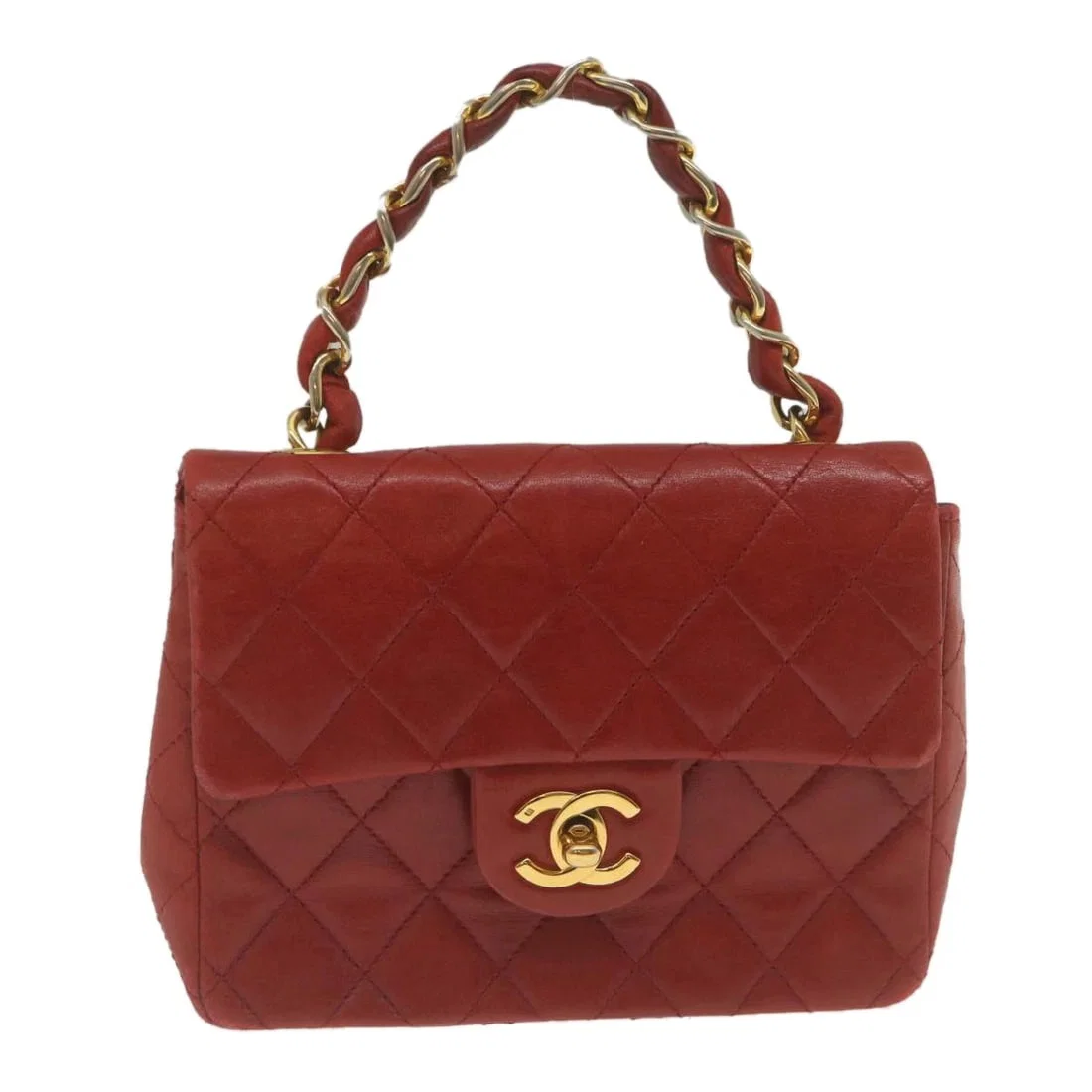 CHANEL MINI MATELASSE CHAIN FLAP HAND BAG