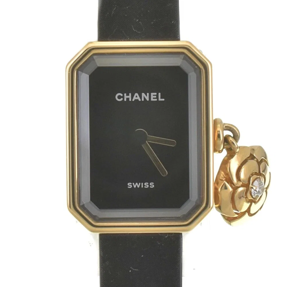 CHANEL RUBBER/K18YG WATCH