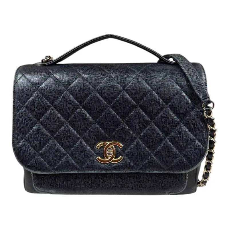CHANEL SHOULDER BAG CROSS BODY CAVIARSKIN SHOULDER BAG