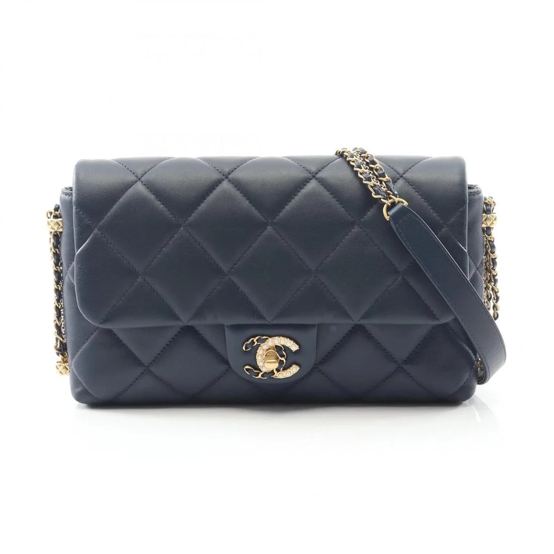 CHANEL19 MATELASSE CHAIN SHOULDER CROSSBODY BAG