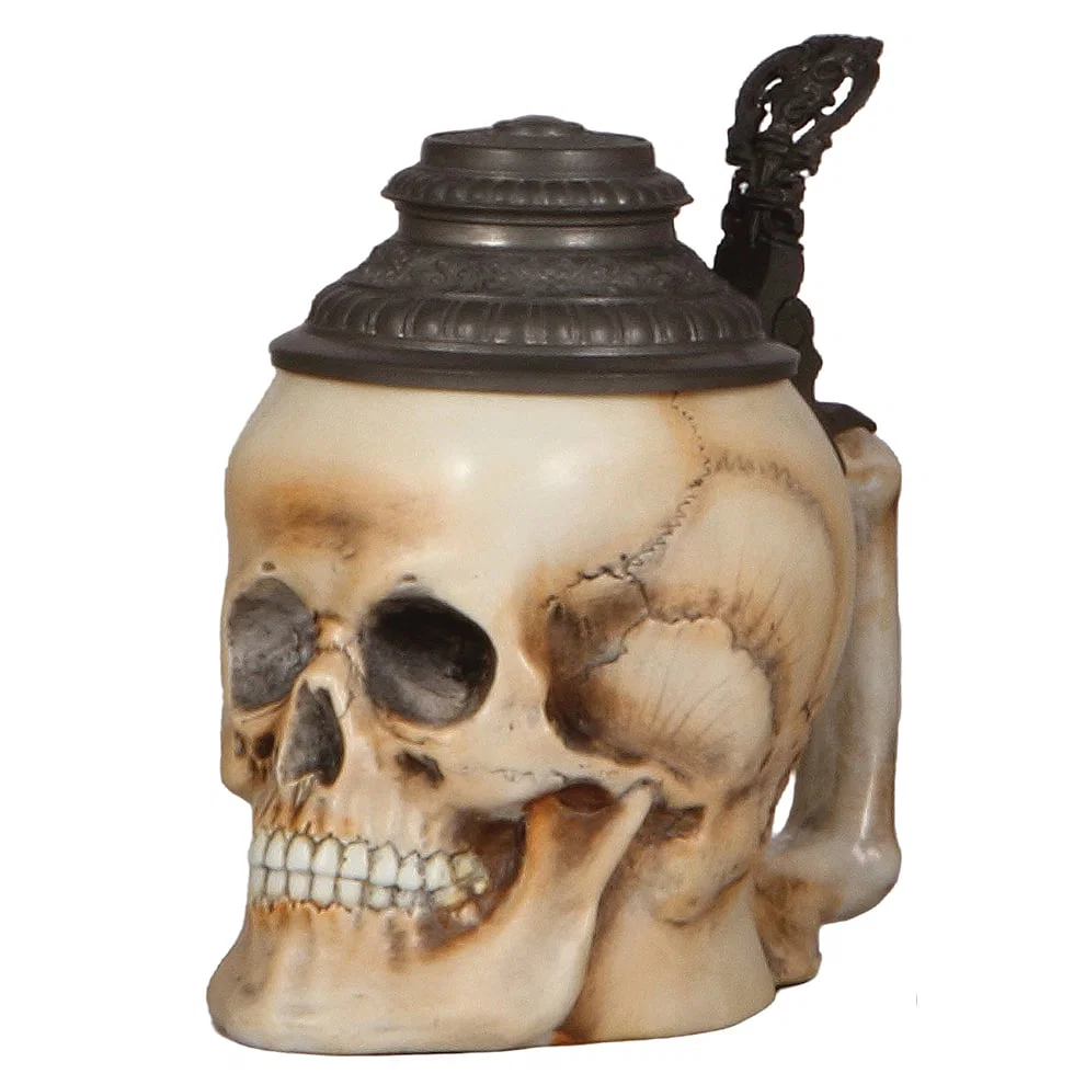 Character stein, .5L, Skull